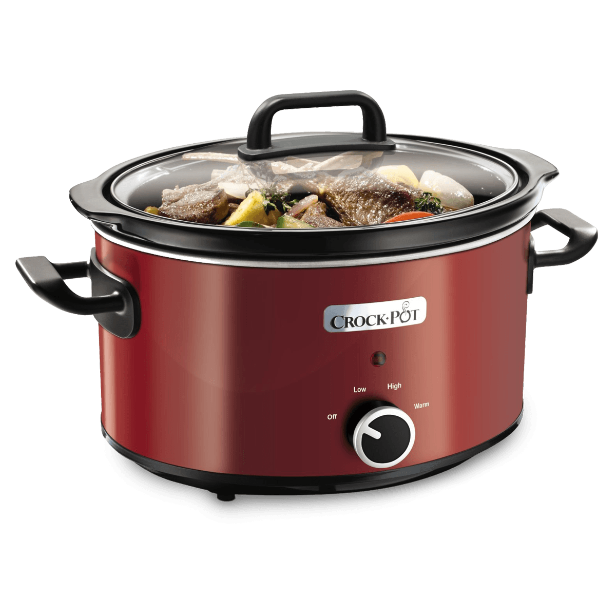 Slow Cooker 3.5L Red