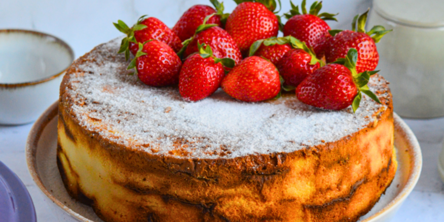 Rețetă tort cu vanilie în vasul de fontă by Sweets&Others